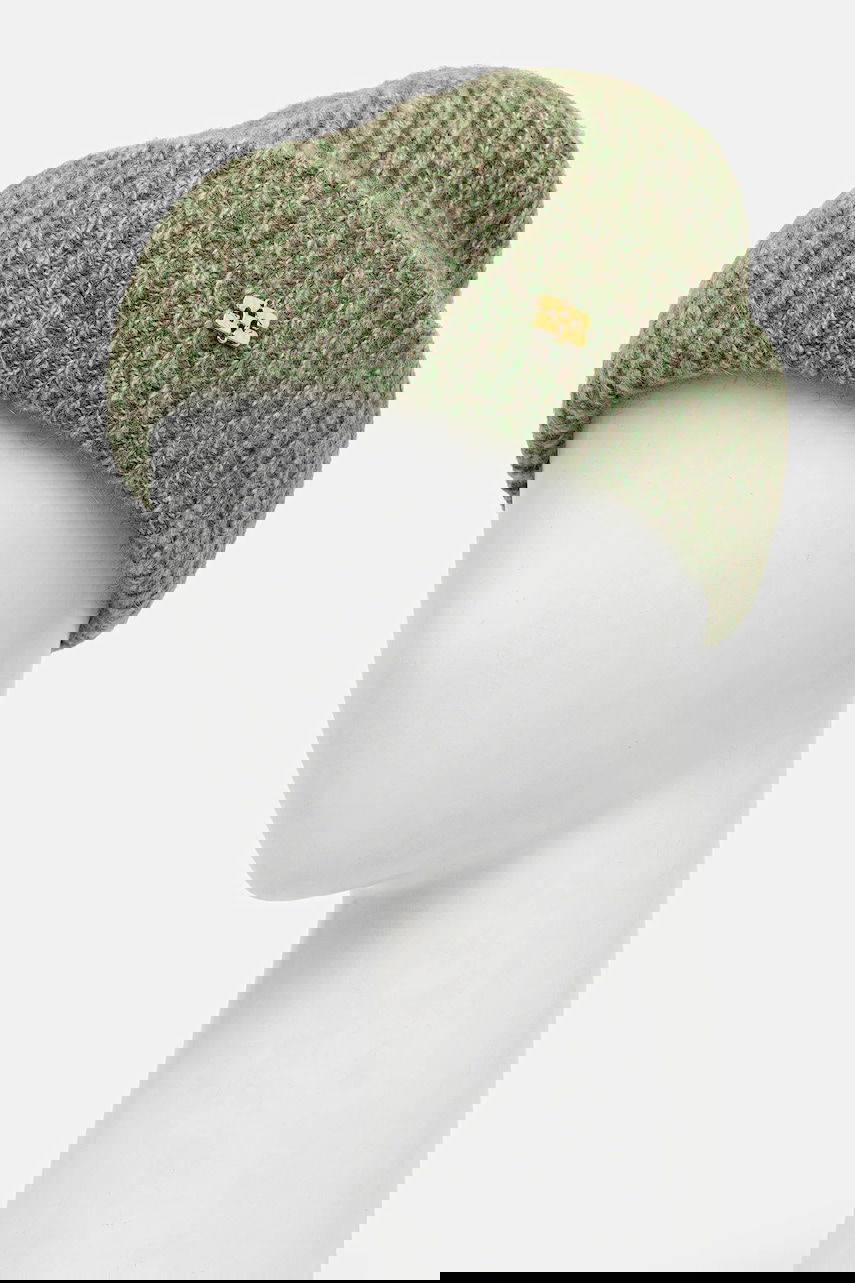 Шапка GANNI Ribbed Melange Brushed Mohair Beanie Многоцветен | A7097, 1