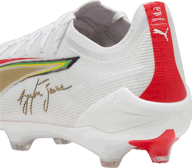 Кецове и обувки Puma ULTRA 5 ULTIMATE SENNA FG Бяло | 107829-01, 4