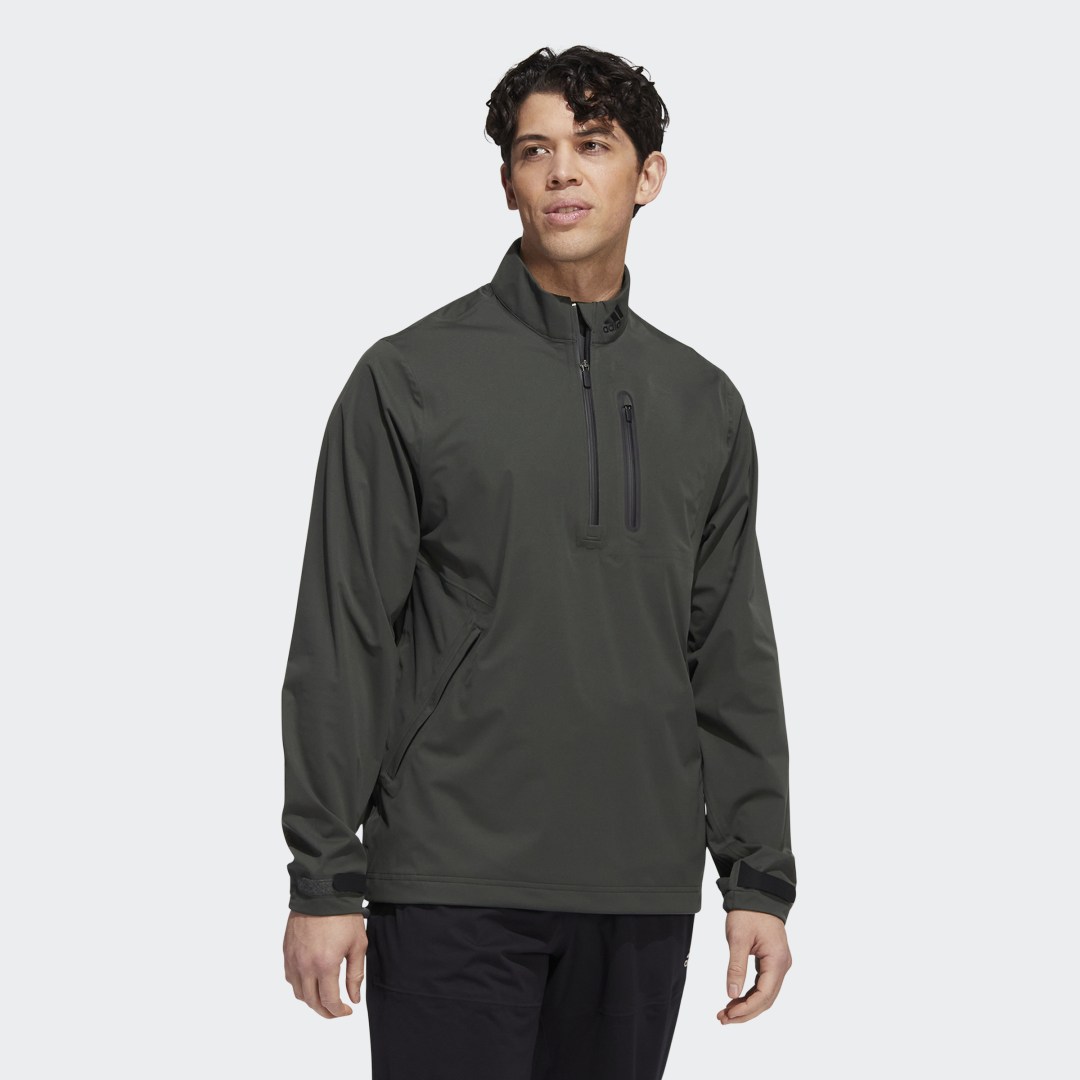 Яке adidas Originals RAIN.RDY 1/2-Zip Jacket Зелено | HM8285, 0