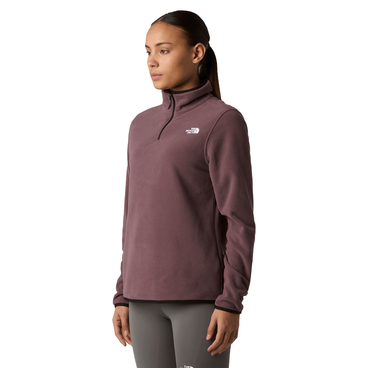 Яке The North Face Glacier 1/4 Zip Fleece Jacket Лилаво | NF0A8D2JBQ71, 0