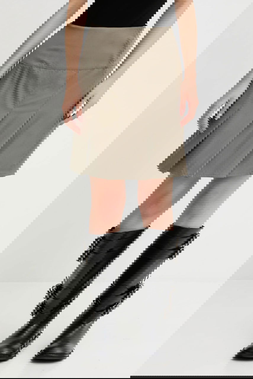 Пола OUR LEGACY Our Legacy Girdle Mini A-Line Skirt Зелено | W4254GS, 0