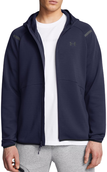 Суитчър Under Armour Fleece Full-Zip Hoodie Тъмно синьо | 1389352-410, 0