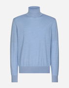 Extra-fine Cashmere And Silk Turtleneck Sweater