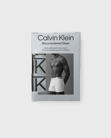 Боксерки CALVIN KLEIN Steel Cotton Boxer Черно | NB3131A 7V1, 3