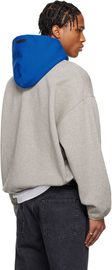 Суитчър Fear of God Fear of God ESSENTIALS NBA Warriors Pull Over Hoodie Сиво | 192AL246502F, 2