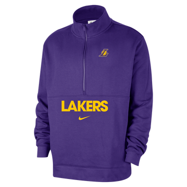 Суитчър Nike Nike NBA Los Angeles Lakers Club Courtside Half-Zip Top Лилаво | FZ7493-504, 1