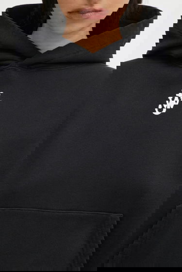 Суитчър JW Anderson JW Anderson Anchor Embroidery Cropped Hoodie Черно | JW0216.PG1719.999, 3