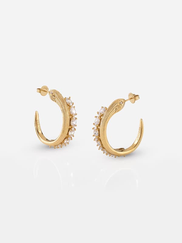 Обеци GUESS "Golden Temptation" Earrings Металик | JUBS03023JW, 0