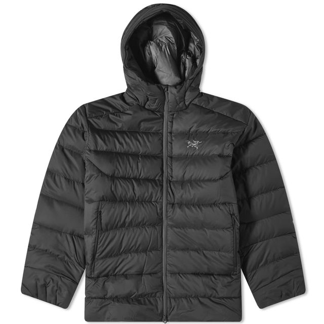 Black Insulated Puffer Jacket