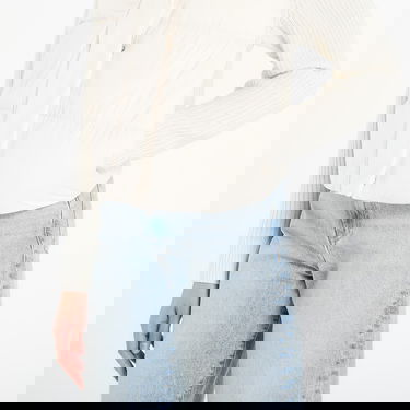 Пухо яке Tommy Hilfiger Modern Down Knit Mix Regular Jacket Бяло | WW0WW45738 YA8, 1