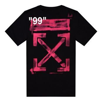 Тениска Off-White Arrows Print T-Shirt Черно | OMAA027R191850151028, 0