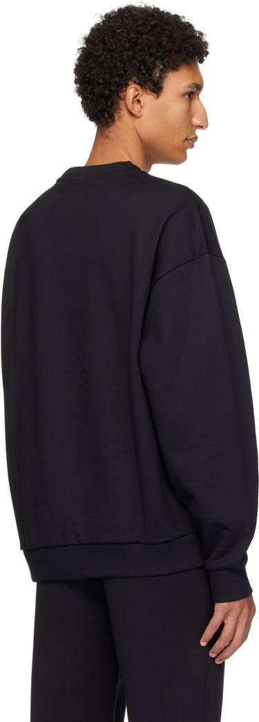Суитчър BOSS Oversized Cotton Terry Sweatshirt with Logo Print Зелено | 50538778, 2