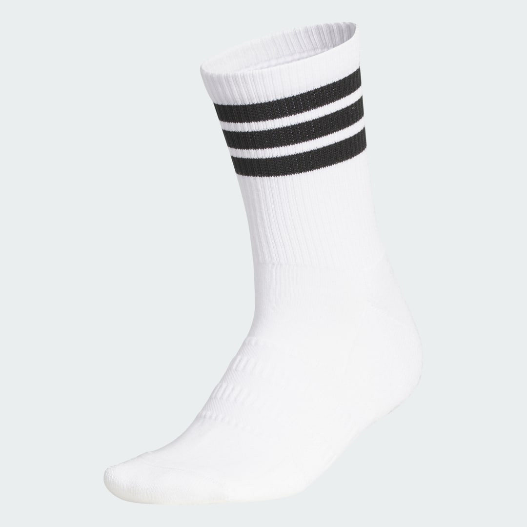Чорапи adidas Performance 3-Stripes Mid-Calf Socks Бяло | JD4462, 0