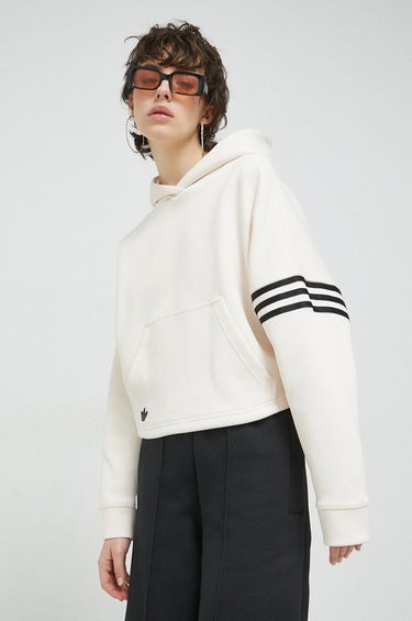 Суитчър adidas Originals Adicolor Neuclassics Hoodie Бежово | IB5921, 0