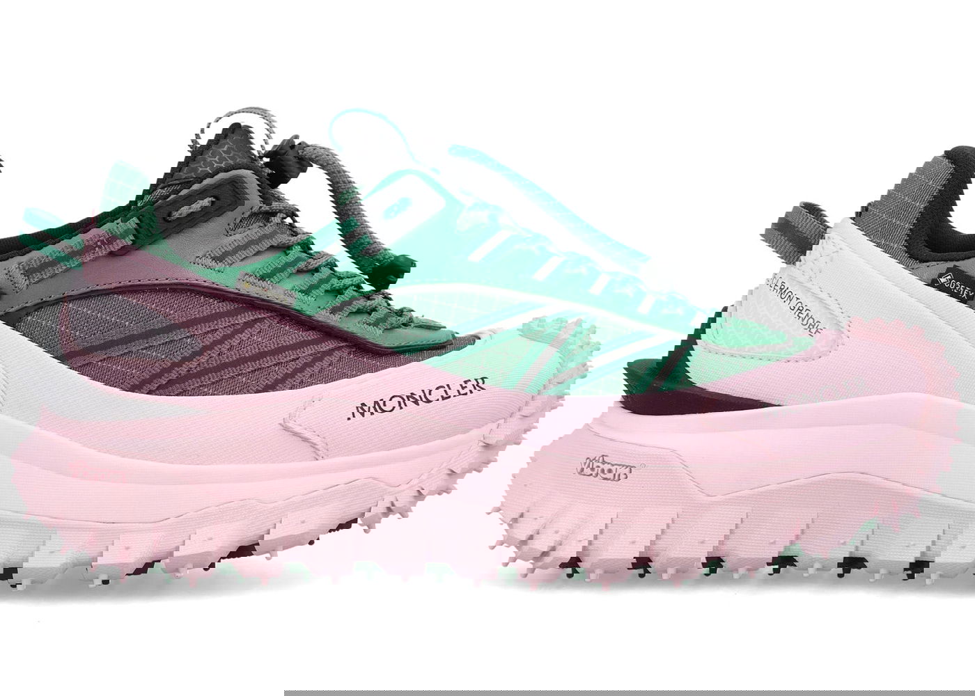 Кецове и обувки Moncler Trailgrip Gore-Tex Low Pink Green Розово | 4M00230M2058-P48, 0