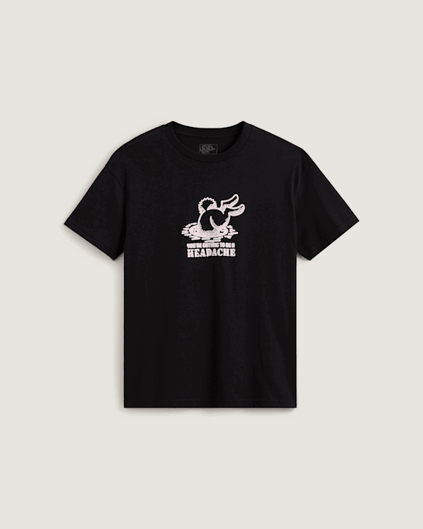 Тениска Vans Down The Rabbit Hole T-Shirt XL Черно | VN000RCDBLK, 0