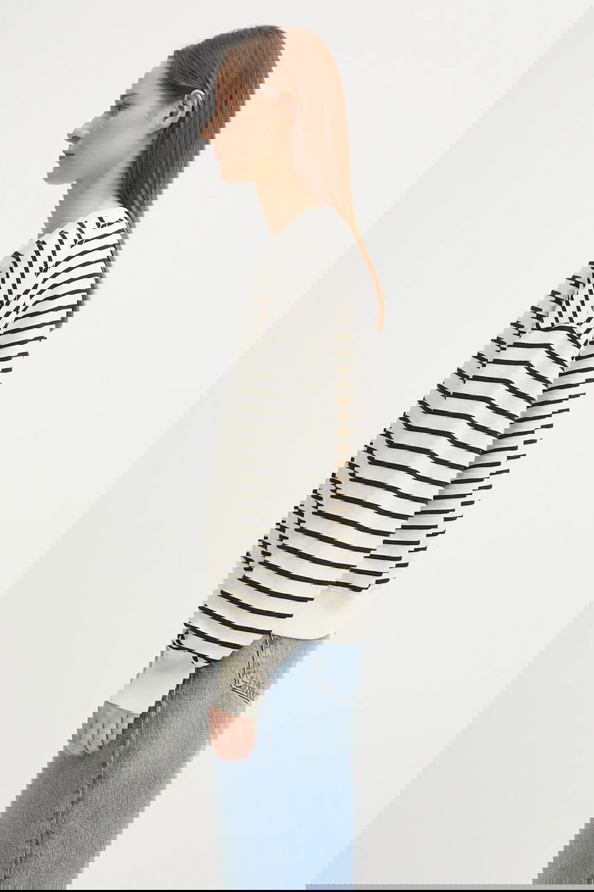 Суитчър Anine Bing dean Striped Relaxed Sweatshirt Многоцветен | A.08.11436, 1