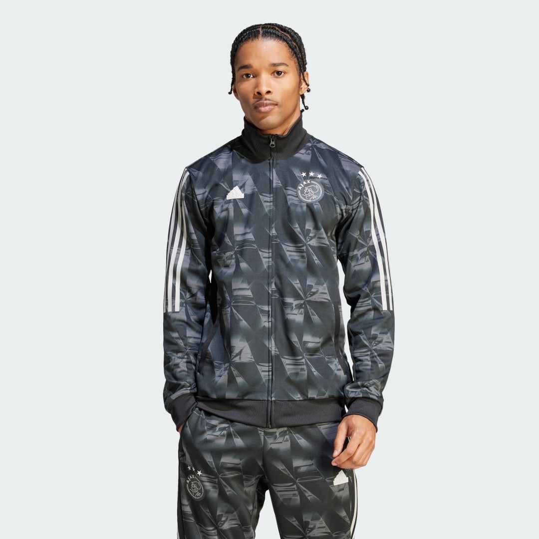 Суитчър adidas Originals Ajax Amsterdam Lifestyler Сиво | IP6300, 1