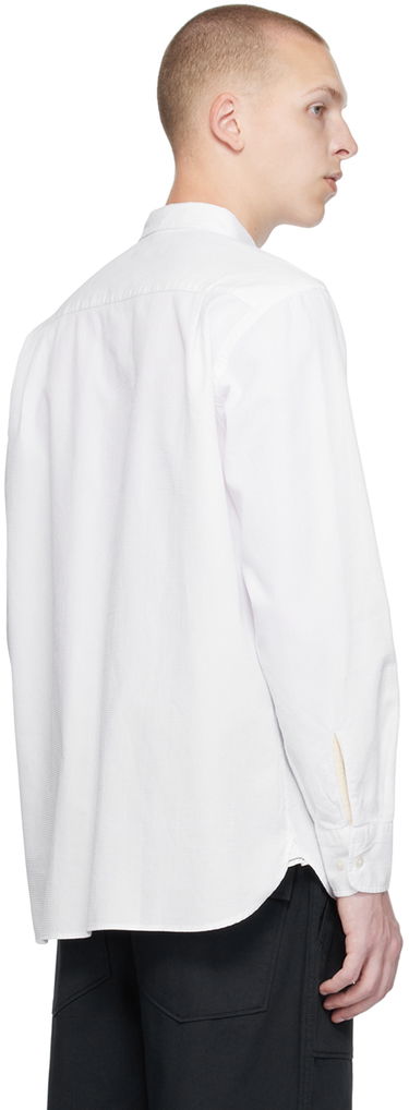 Риза Universal Works Universal Works Square Pocket Shirt Бяло | P28036, 2