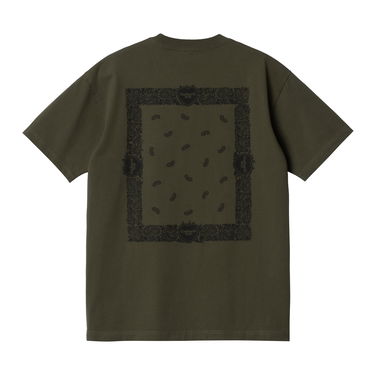 Тениска Carhartt WIP S/S Paisley T-Shirt Кафяво | I032439_1SQ_06, 4