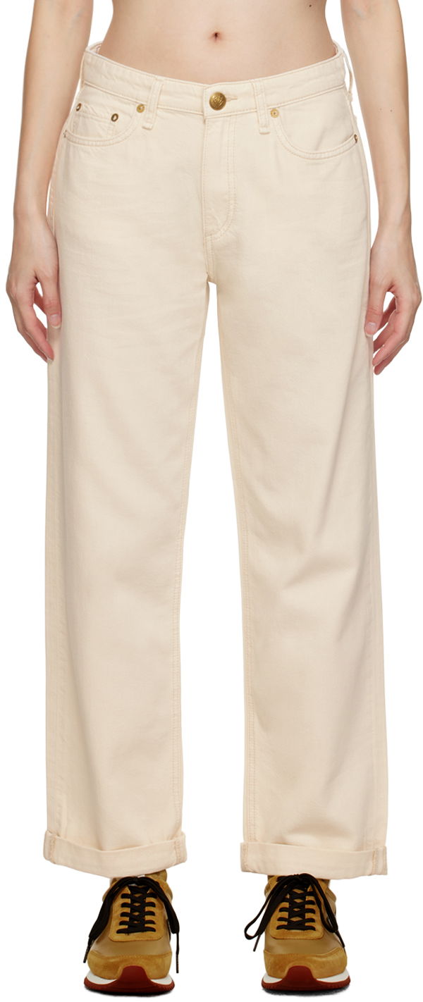 Дънки rag & bone Rag & Bone Dre Jeans Бежово | WDD23P2947OFEC, 0