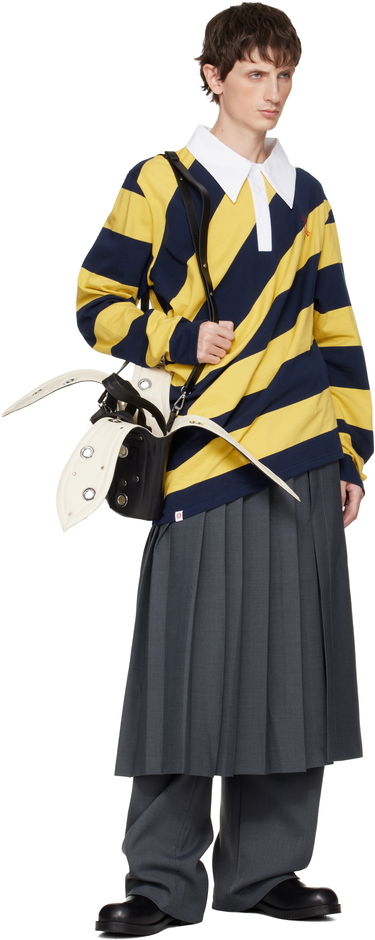 Поло тениска Charles Jeffrey Loverboy Charles Jeffrey LOVERBOY Topsy Turvy Long-Sleeve Striped Polo Многоцветен | 052081601, 3