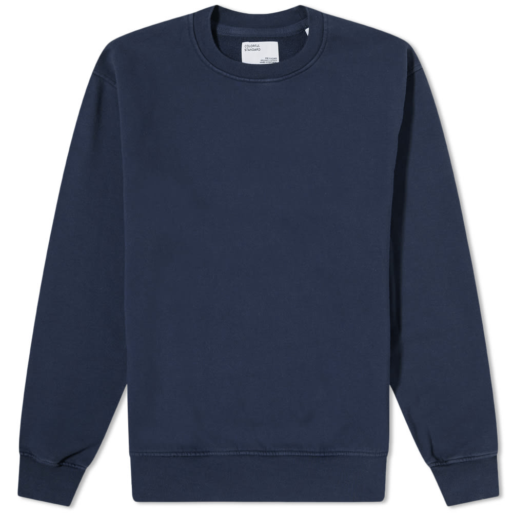 Суитчър Colorful Standard Classic Organic Crew Sweat Тъмно синьо | CS1005-NBL, 0