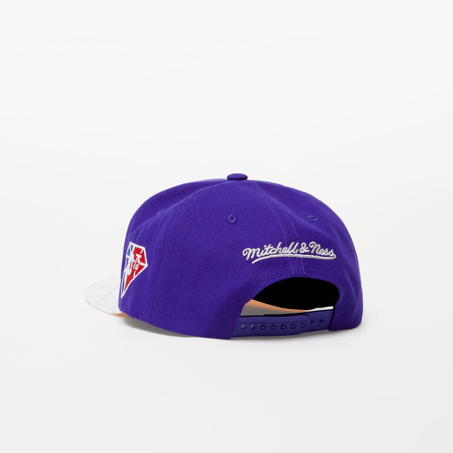 Шапка с козирка Mitchell & Ness NBA 75th Platinum Snaback Lakers Лилаво | 6HSSMM21067-LALPURP, 1