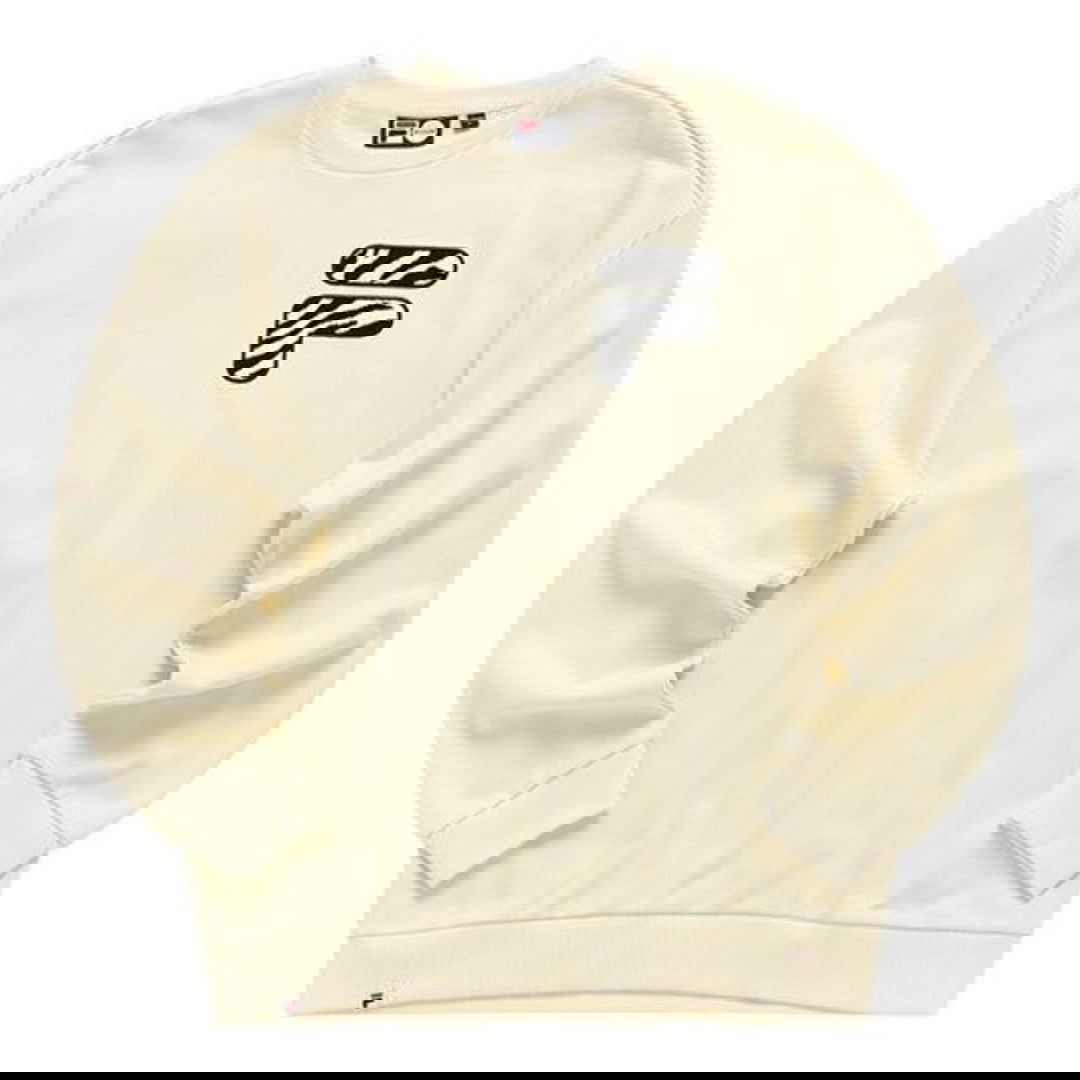 Пуловер FILA FUSION Logo Printed Sweater Бежово | T11U216207F-IV, 0