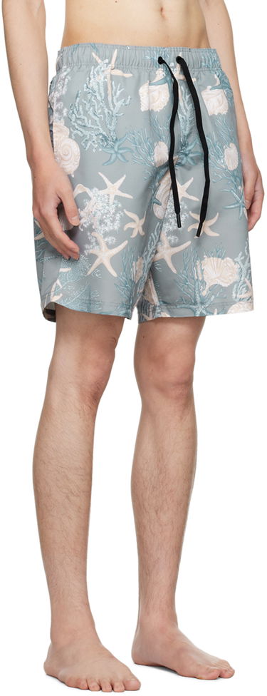 Бански Versace Versace Barocco Sea Print Swim Shorts Сиво | 1016218_1A11347, 1