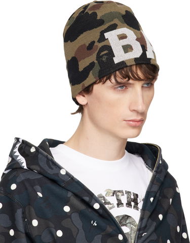Шапка BAPE 1st Camo Knit Beanie Многоцветен | 001HTL801002M, 1