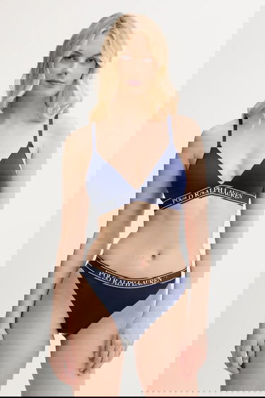 Сутиен Polo by Ralph Lauren Polo Ralph Lauren Triangle Bra Тъмно синьо | 4P0480, 1