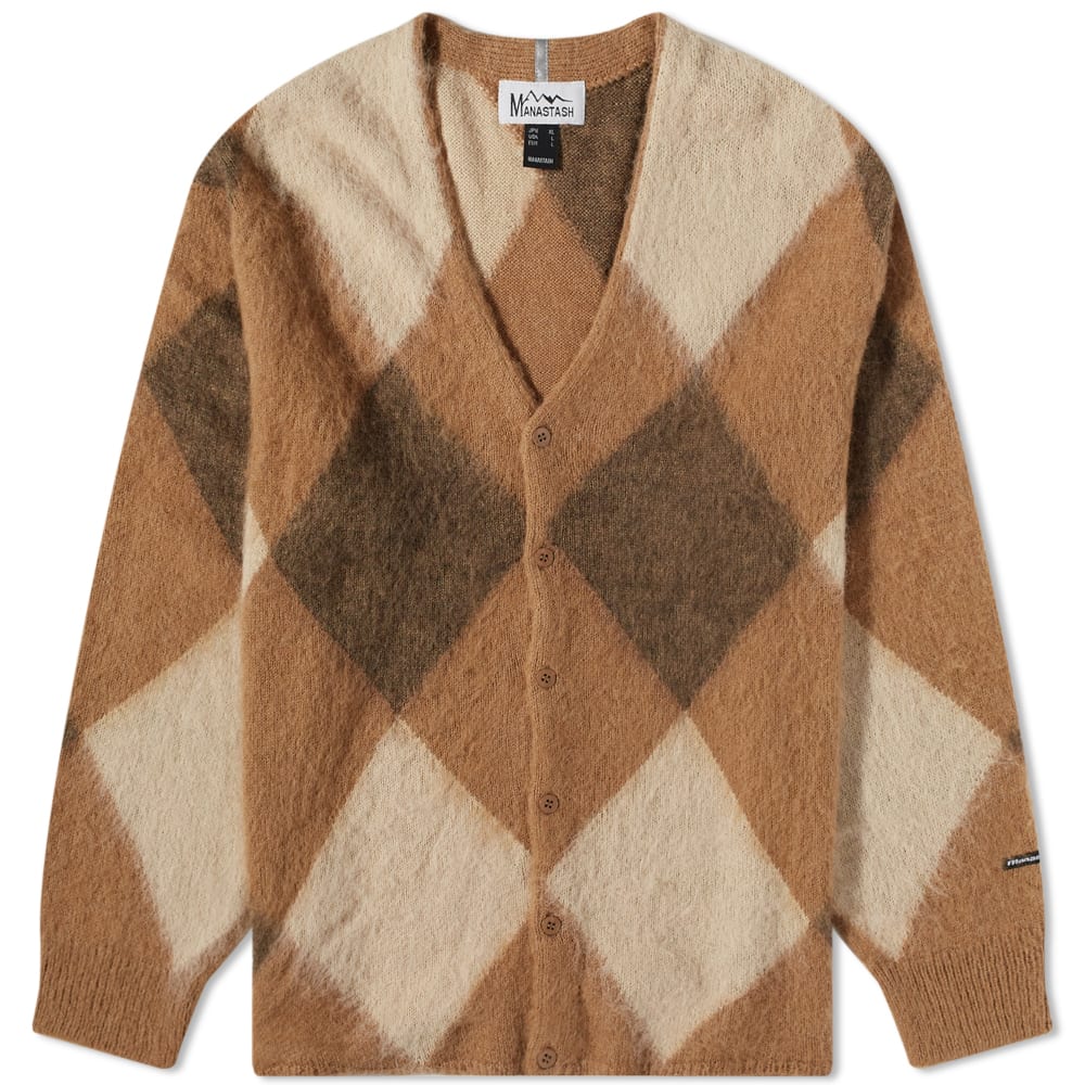 Пуловер Manastash Aberdeen Argyle Cardigan Кафяво | 7124002-BGE, 0