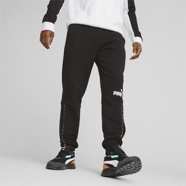 Спортни панталони Puma ESS BLOCK x TAPE Sweatpants TR Черно | 675172-01, 0