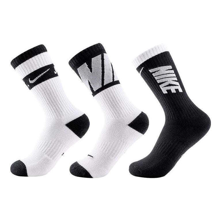 Чорапи Nike Everyday Cushioned Crew Socks (3 Pairs) Бяло | DA2402-902, 0