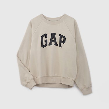 Суитчър GAP Sweatshirt Logo Sweatshirt Moonstone XS Сиво | 829096-01, 2