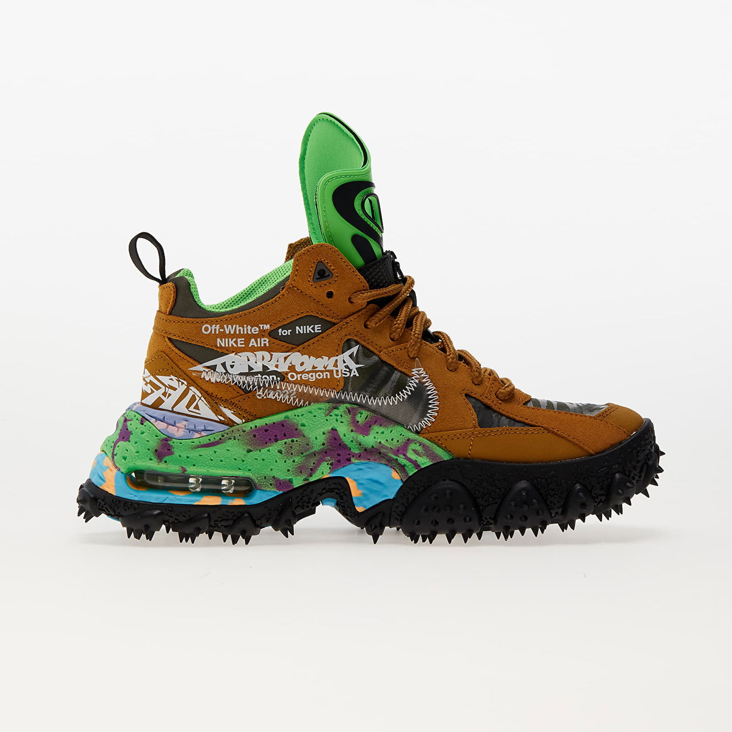 Кецове и обувки Nike Off-White x Air Terra Forma "Wheat" Кафяво | DQ1615-700, 1