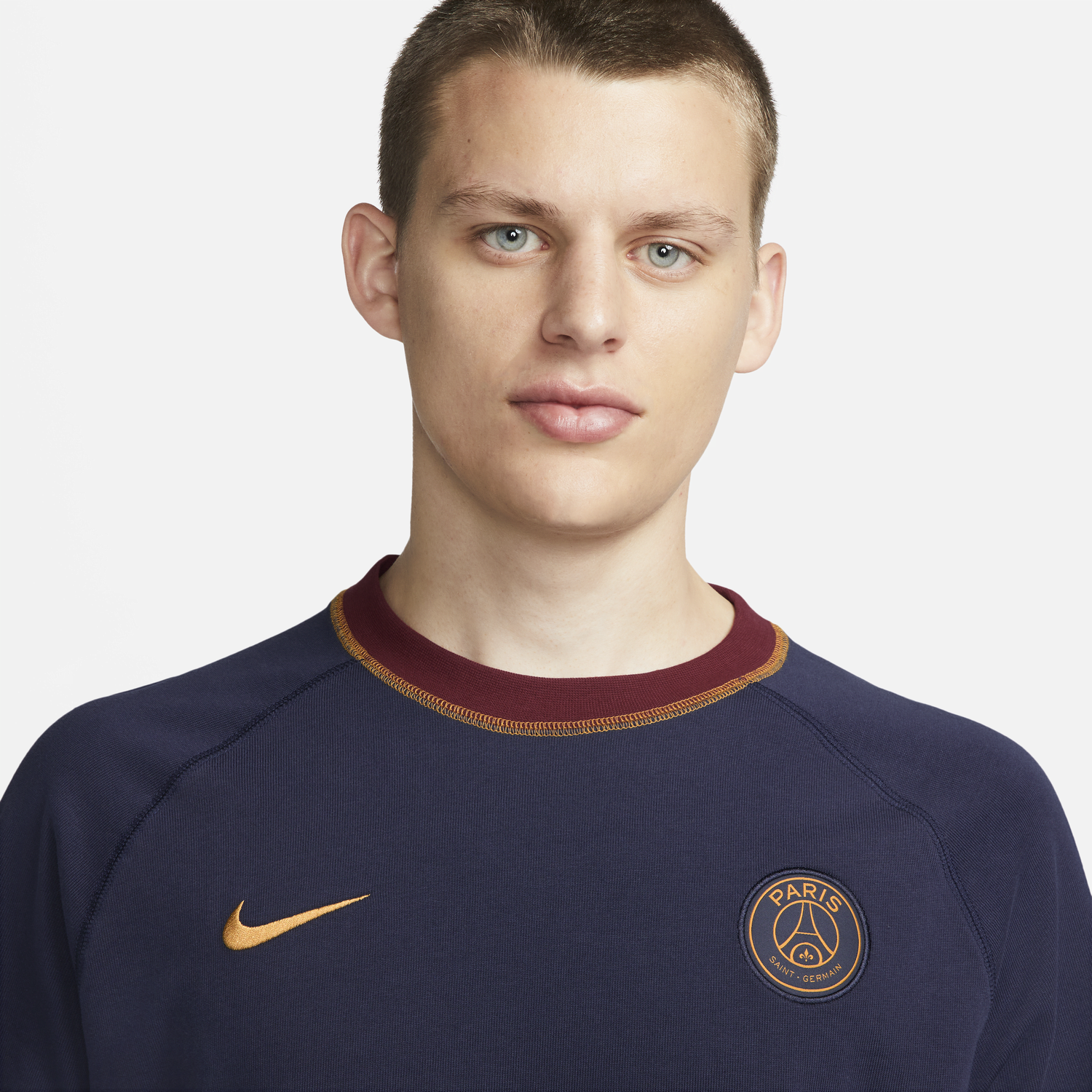 Тениска Nike Paris Saint-Germain Travel Tee Тъмно синьо | DV5108-498, 1