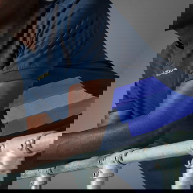 Фланелка adidas Performance BMW Berlin Marathon 2024 Retro Синьо | JF0841, 2