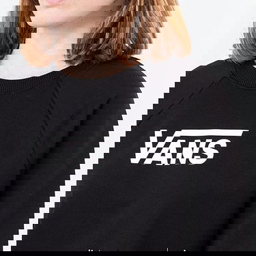 Суитчър Vans Sweatshirt Flying Boxy Crew Черно | vn0a47thblk1, 2