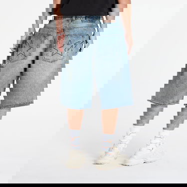 Къси панталони BAPE Sta Distressed Washed Relaxed Fit Denim Shorts Синьо | 001DSL801302MLIG, 2