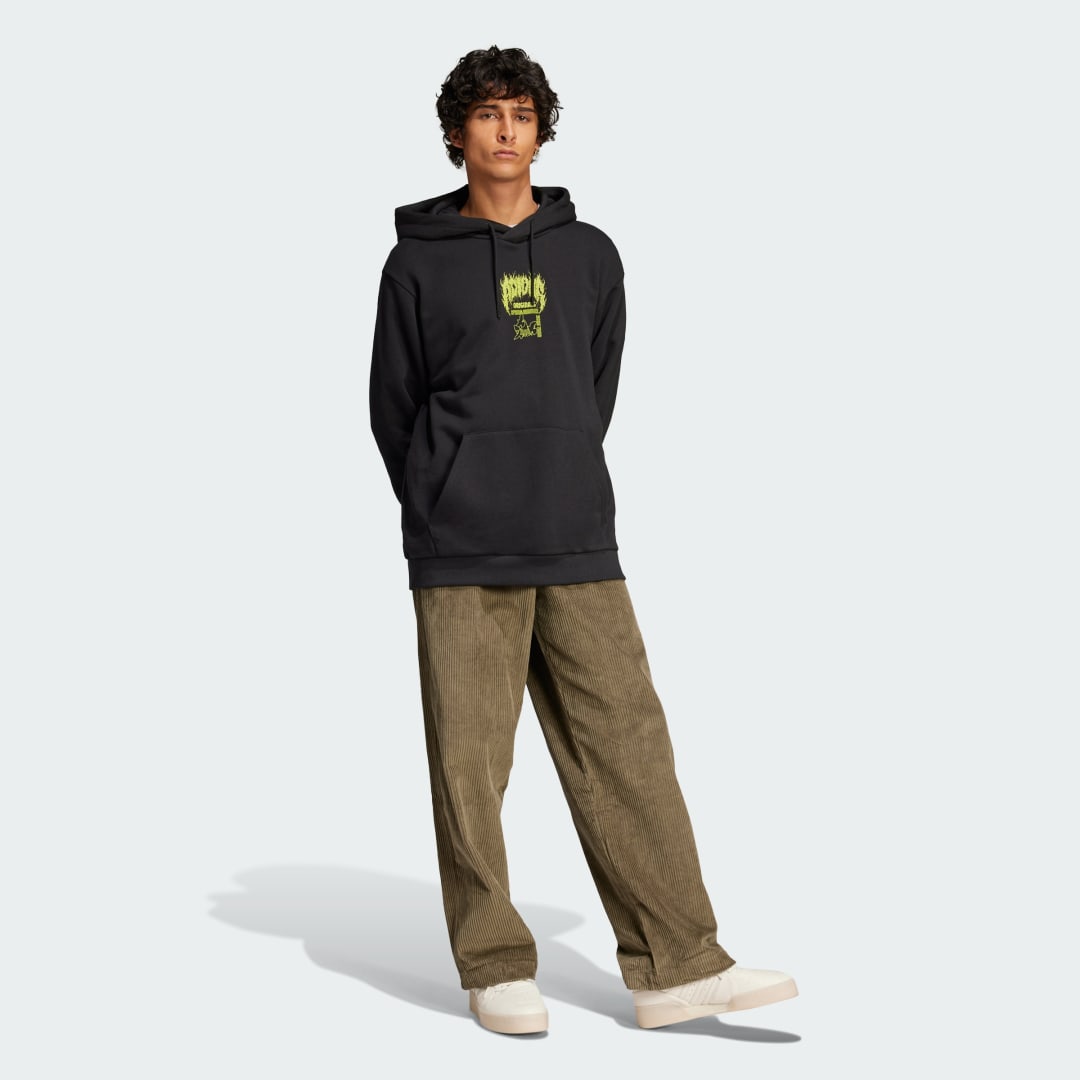 Суитчър adidas Performance Q12 Training Supply Fashion Death Metal Sweatshirt Черно | JN5703, 1