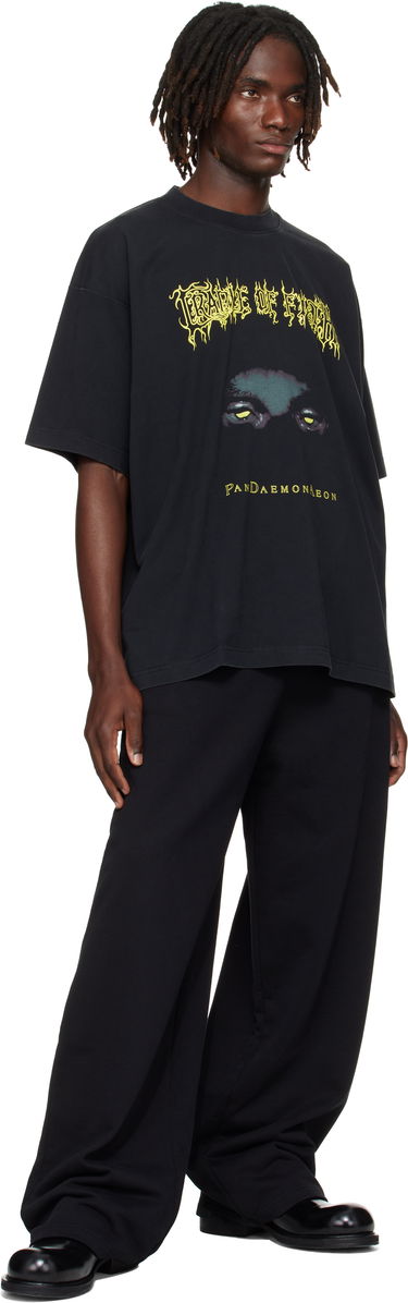 Спортни панталони VETEMENTS Vetements Logo Baggy Sweatpants Черно | UH76SP200B, 3
