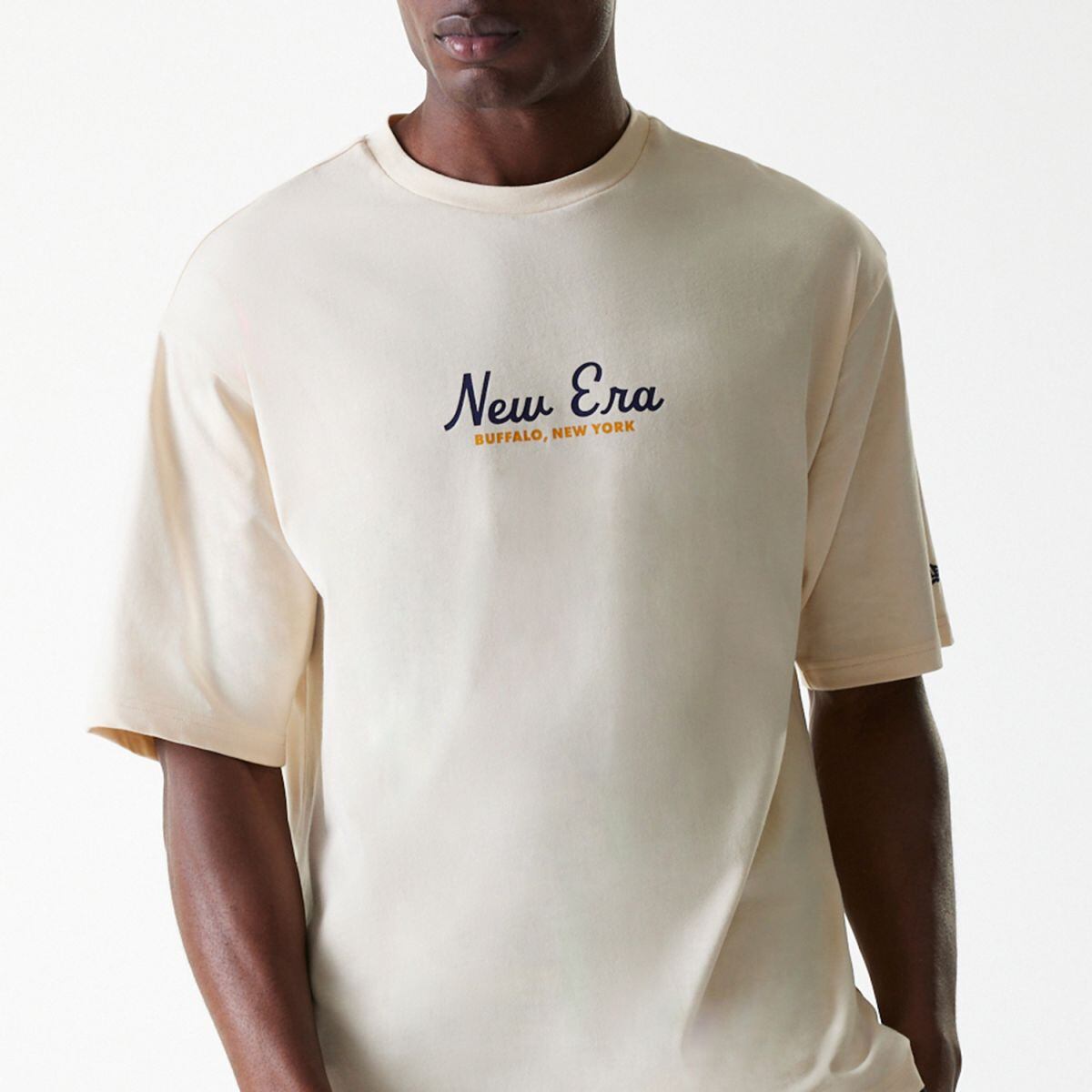Тениска New Era New Era Wild Graphic Tee Бежово | 60684387, 1
