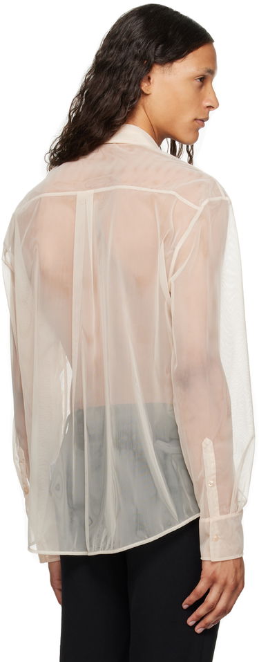 Риза Simone Rocha Simone Rocha Pearl Organza Shirt Бежово | 5289B 0069, 2