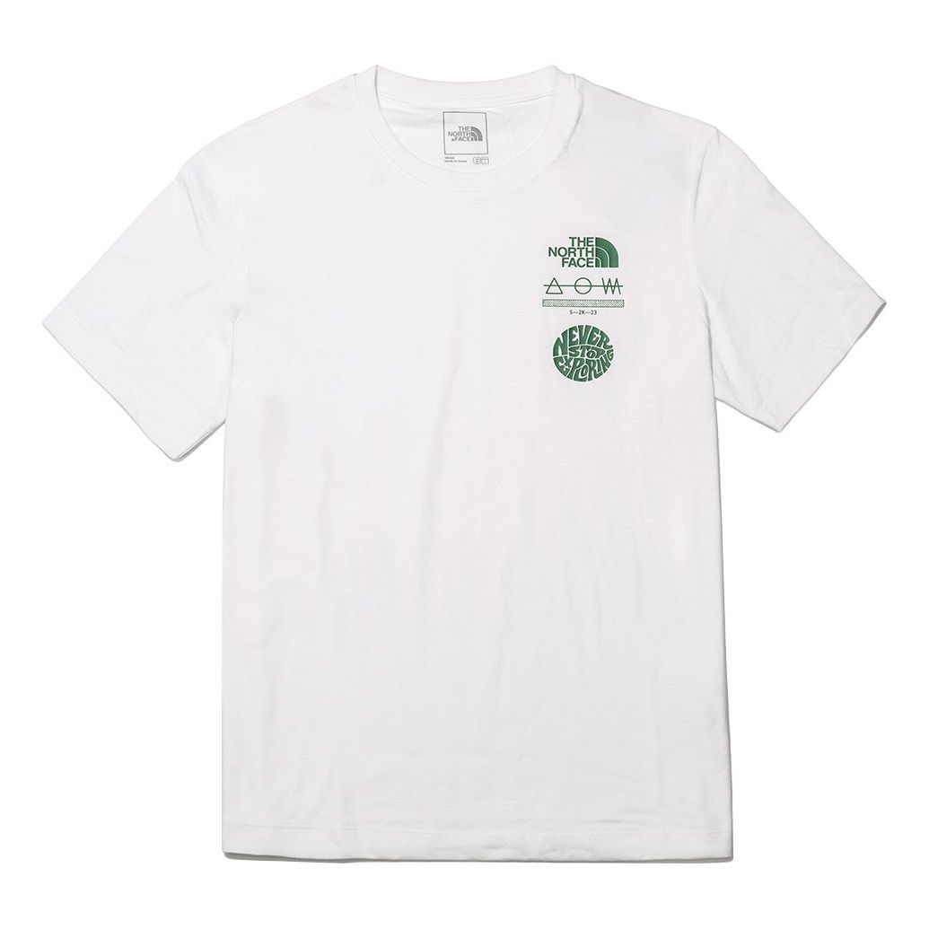 Тениска The North Face Graphic Short Sleeve T-Shirt Бяло | NF0A7WF4-FN4, 0