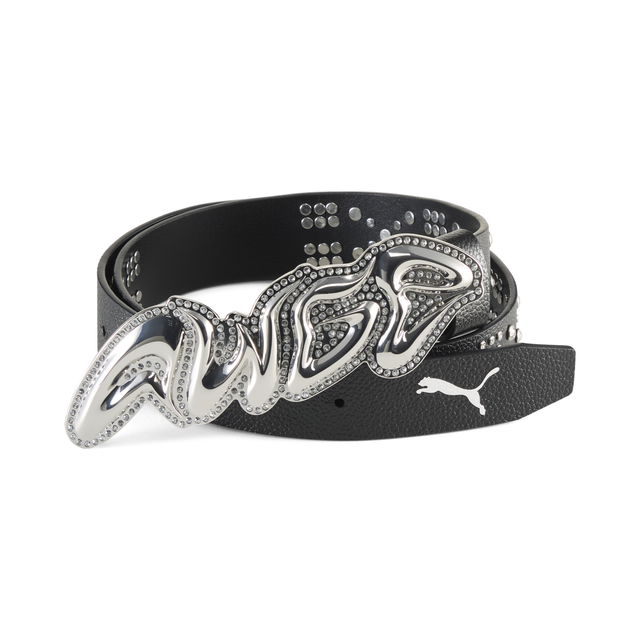 A$AP ROCKY x PUMA AWGE Studded Rhinestone Buckle Belt