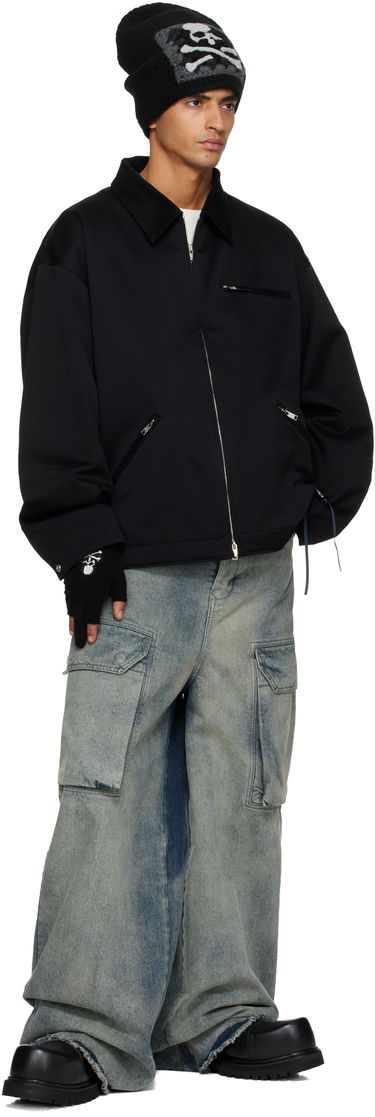 Ръкавици Mastermind WORLD MASTERMIND WORLD Skull and Crossbones Open Fingered Gloves Черно | MW25S15-AC011, 2