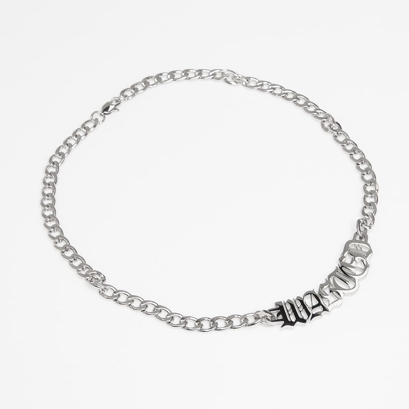 Колие Wasted Paris U Legacy WASTED Lettering Chain Necklace Металик | WP_000311