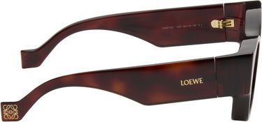 Слънчеви очила Loewe Paula's Ibiza Goggle Rectangle Sunglasses Кафяво | LW40172UW5652N 192337236150, 1